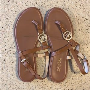 Michael Kors Leather Sandals
